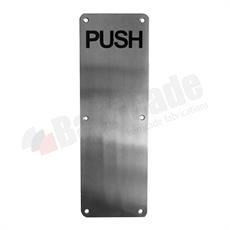 Stainless Steel Door Push Plates