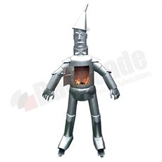 Tin Man Lifesize Log Burner