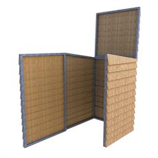 Wheelie Bin Store - Feather Edge Timber