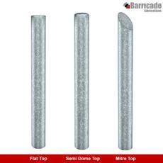 114mm Mild Steel Bollard - Root Fix