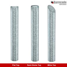 168mm Heavy-Duty Mild Steel Bollard - Root Fix