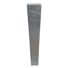 200 x 200mm Square Mild Steel Bollard - Root Fix