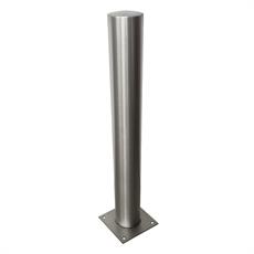 114mm Stainless Steel Bollard - Base Plate