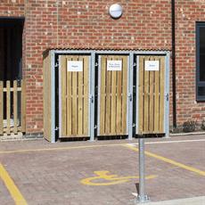 Modular Outdoor Bin Storage Unit