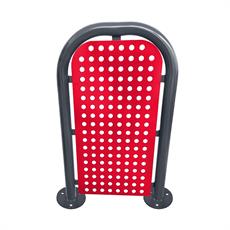 Two-tone Perforated Door Guard - Bolt Down