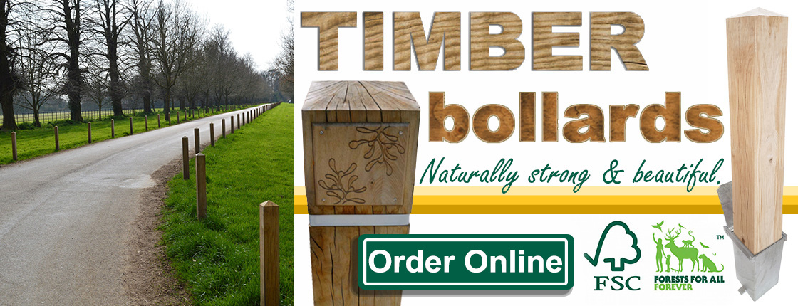 Click here to view our range of Hardwood Timber Bollards. Click here to view our range of Hardwood Timber Bollards.