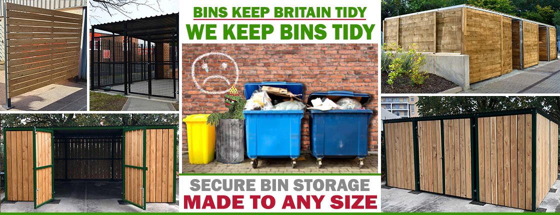 Click here to view our range of Bin Storage Compounds and Bin Screens. We can build your perfect bin store to exactly the size you need. Click here to view our range of Bin Storage Compounds and Bin Screens. We can build your perfect bin store to exactly the size you need.