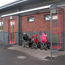 Pre-School & Nursery Pram Shelters