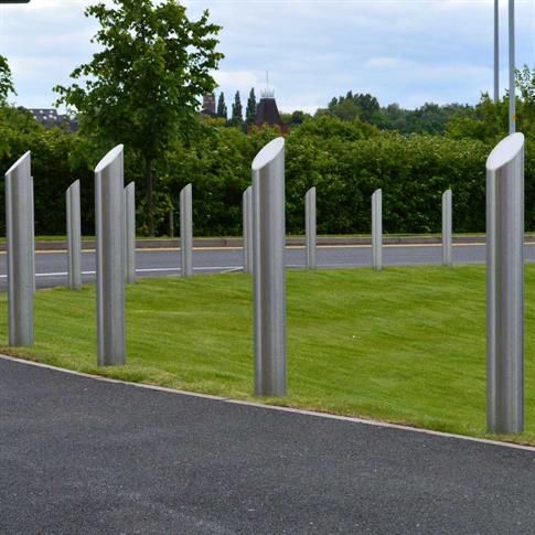 101mm Stainless Steel Bollard - 304 Grade product gallery image