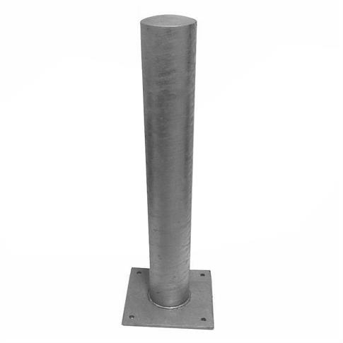 114mm Mild Steel Bollard - Bolt Down product gallery image