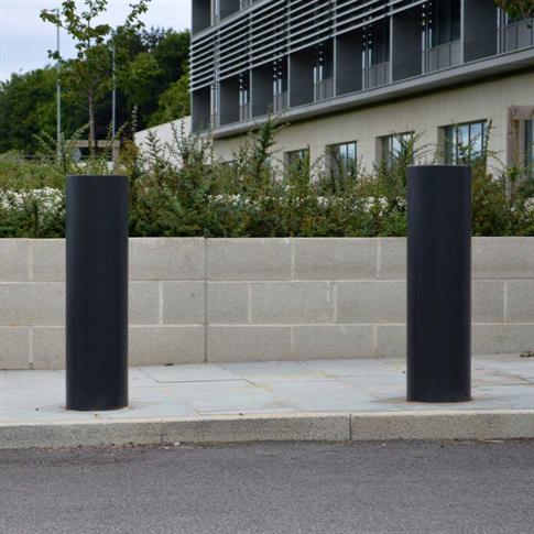 114mm Mild Steel Bollard - Root Fix product gallery image