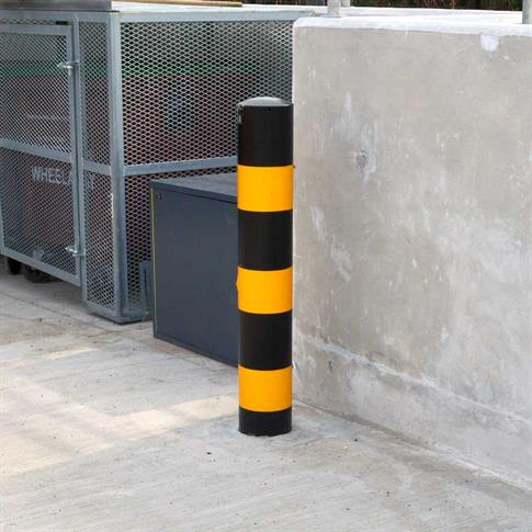 139mm Mild Steel Service Yard Bollard product gallery image