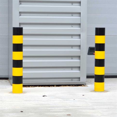 139mm Mild Steel Service Yard Bollard product gallery image