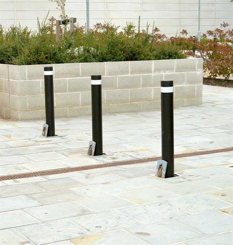 76mm Removable Round Steel Bollard product gallery image