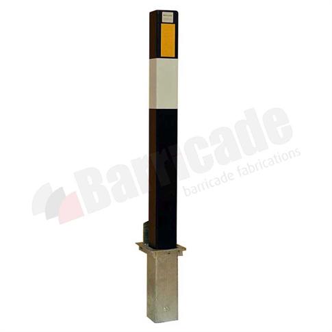 90mm Removable Square Steel Bollard product gallery image