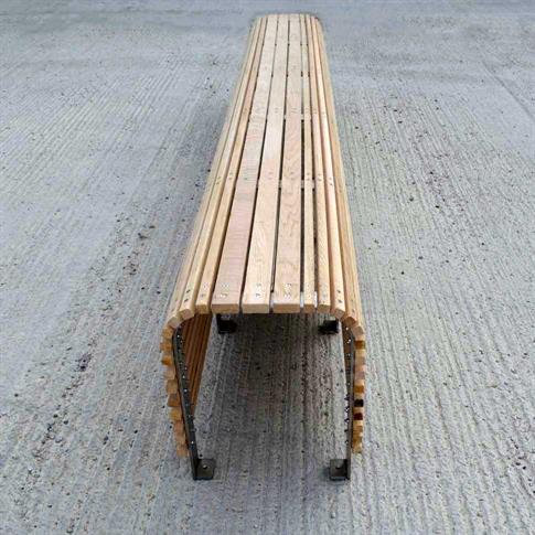 Florida timber bench product gallery image