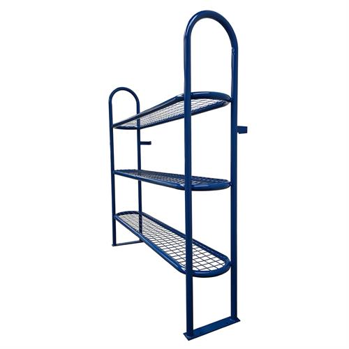 School bag storage racks hot sale