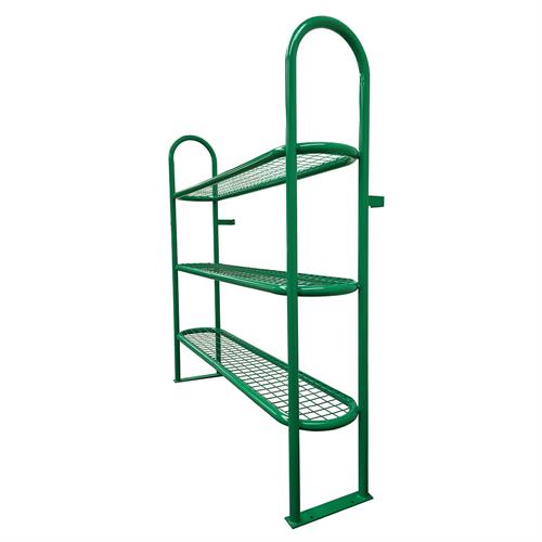 Four Leg School Bag Storage Rack product gallery image