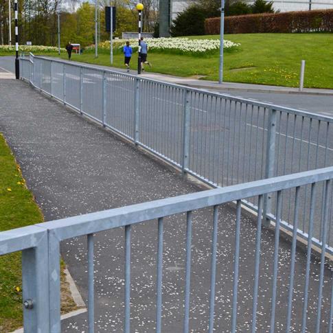 Pedestrian Guardrail - No Sight Top product gallery image