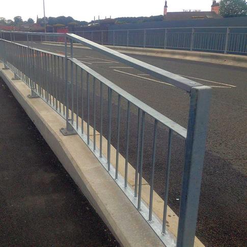 Pedestrian Guardrail - With Sight Top product gallery image