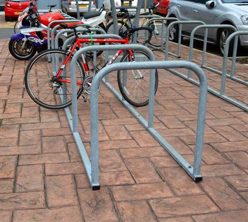 Sheffield Cycle Rack - Steel Toast-rack Design product gallery image