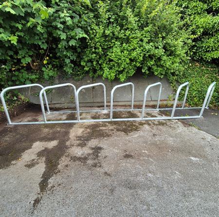 Sheffield Cycle Rack - Steel Toast-rack Design product gallery image