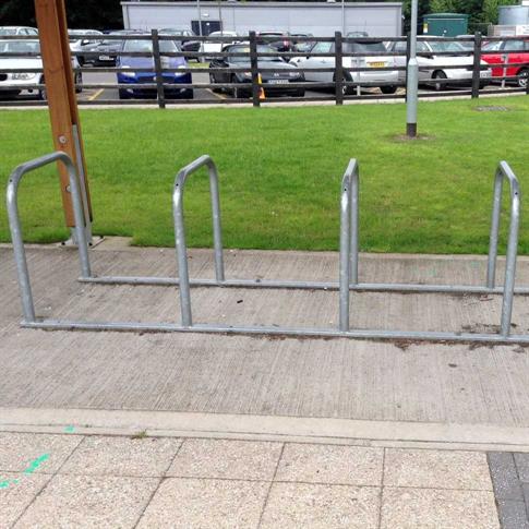 Sheffield Cycle Rack - Steel Toast-rack Design product gallery image