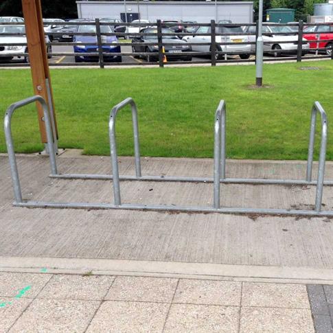 Sheffield Cycle Rack - Steel Toast-rack Design product gallery image