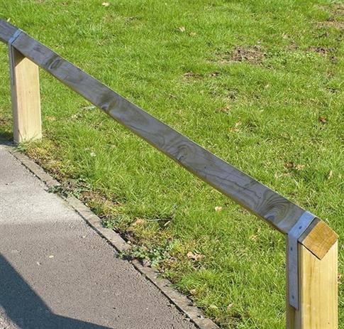 Timber Knee Rail product gallery image