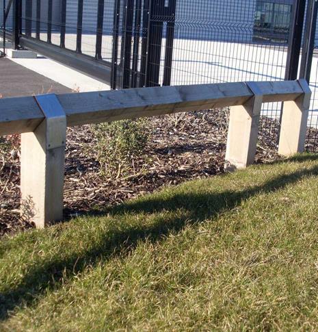 Timber Knee Rail product gallery image