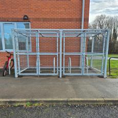 Secure Steel Mesh Cycle Store product image