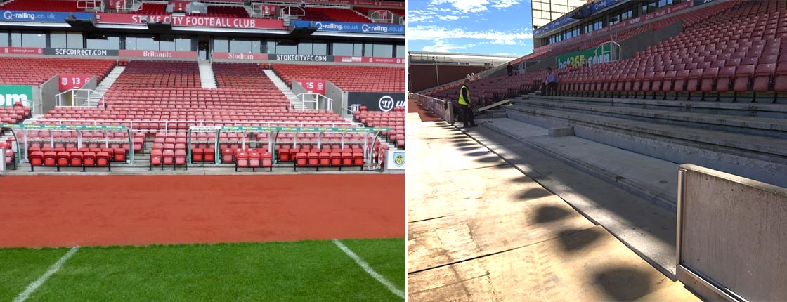 Stoke City Football Club project at Barricade Ltd